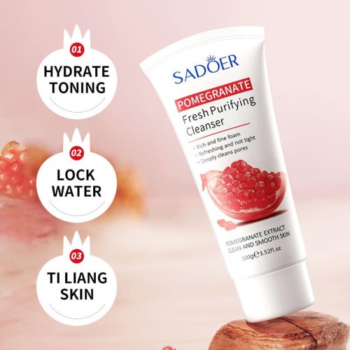 Sadoer Pomegranate Essence Fresh Brightening Hydrating Face Serum 100gm