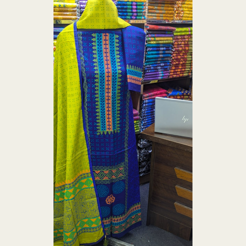 New Exclushive Collection High Qualitiey Cotton Printed Three Piece-(11)