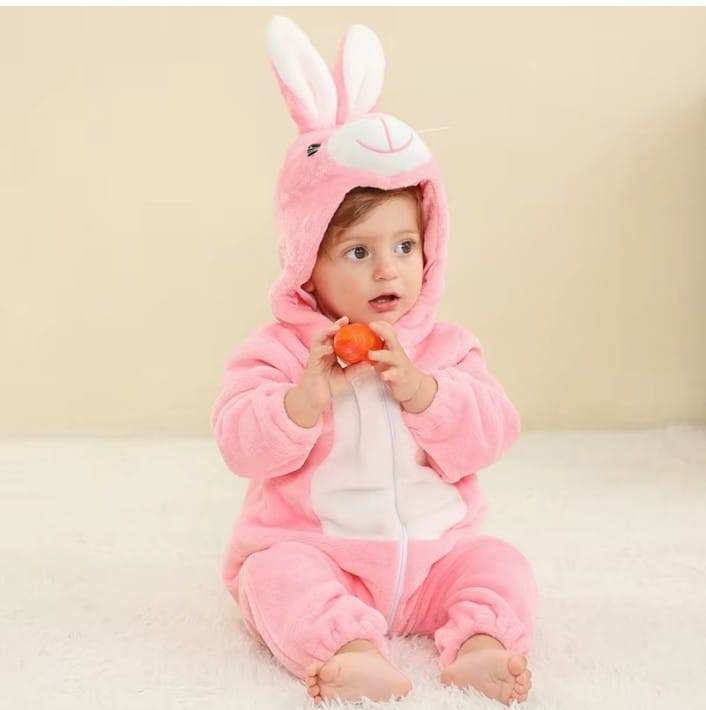 Rabbit One Piece Baby Jumpsuit (12)