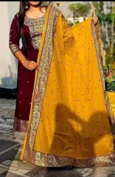 New Screen Print Cotton Three Piece