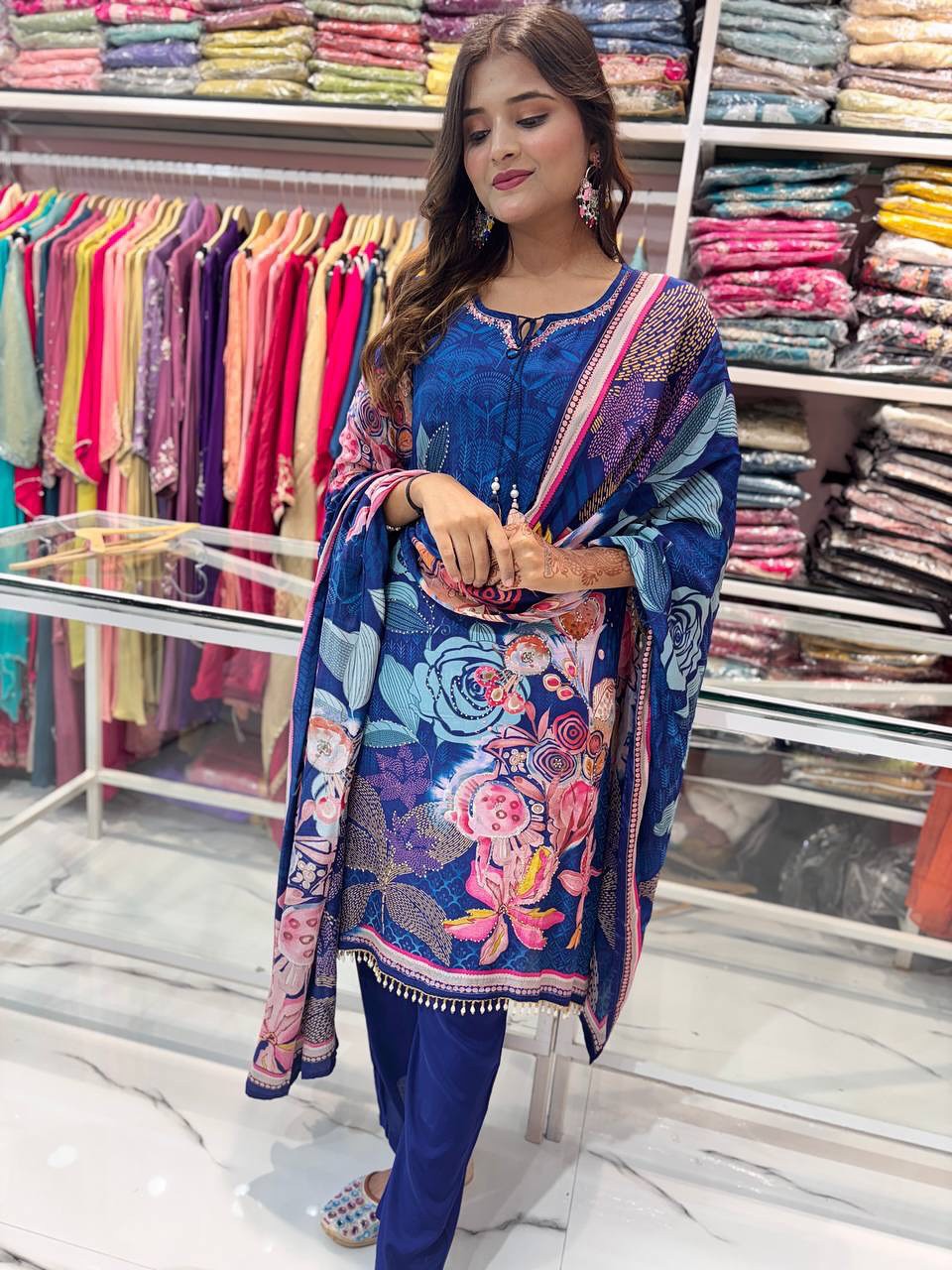 Digital Print Three Piece