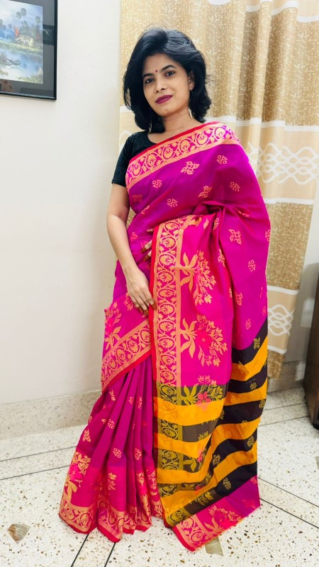 Premium Hybrid Cotton Saree (Real Image) (15)