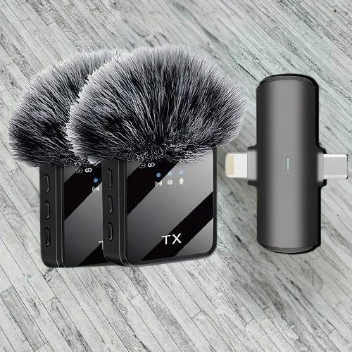 F 11-2 Wireless Collar Microphone IPhone & Android price in bd