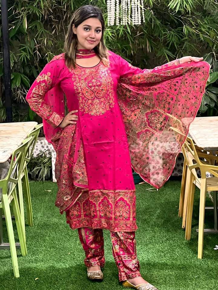 Royal Noor Garara Three Piece