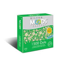Moods Silver 1500 Dots Condom for Men | Single Pack 3pcs