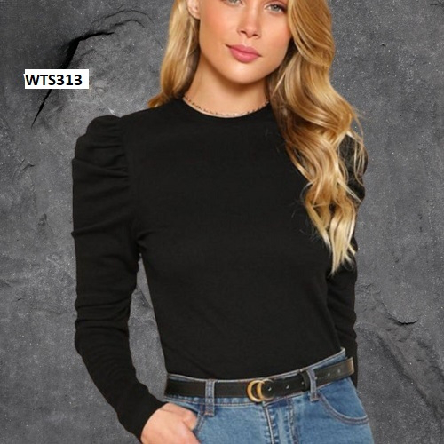Full Sleeve Round Neck Long Sleeve Top For Women