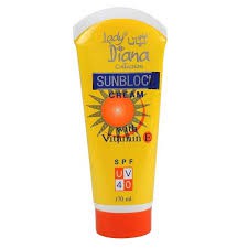 Lady Diana Sunblock Cream SPF UV 40 – 170ml