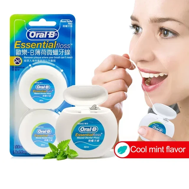 Oral B Essential Floss Mint Unwaxed 50 meters
