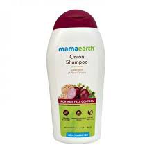 Mamaearth Onion Shampoo 200ml for Hair Fall Control & Hair Growth with Onion & Plant Keratin