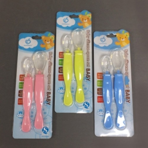 Baby Silicone Spoon Set  price in Bangladesh