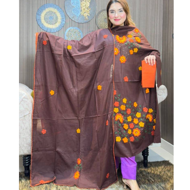 Pride soft cotton full applique Three-piece."-(38)