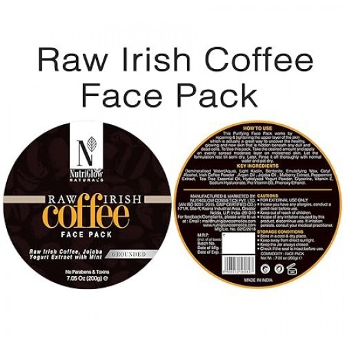 Nutriglow Natural Raw Irish Coffee Face and Body