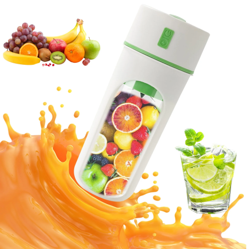 Portable Blender Rechargeable - Cordless Personal Small Blender 480Ml