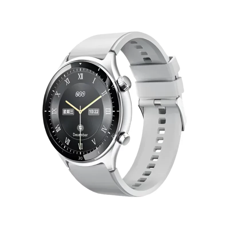QCY Active GT Bluetooth Calling Smart Watch – Silver