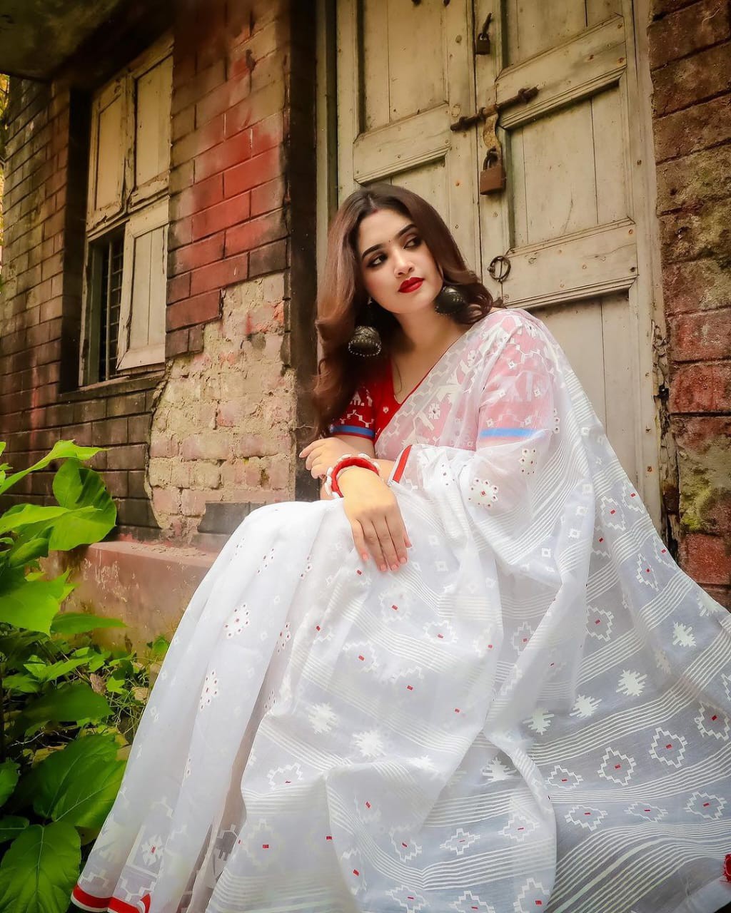 Premium Festive Half Silk Saree with Blouse Piece