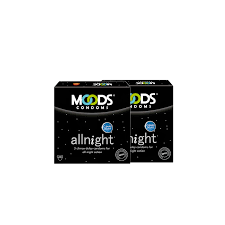 Moods All Night Climax Delay Condom for Men | Combo Pack 3×2=6pcs