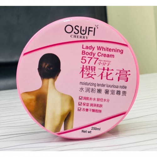 Osufi Cherry Lady Whitening Body Cream 250ml