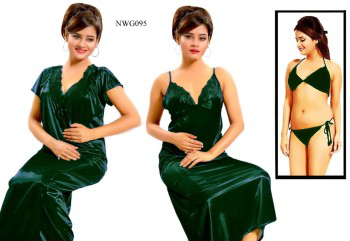 Stylish 4 part Nighty For Ladies