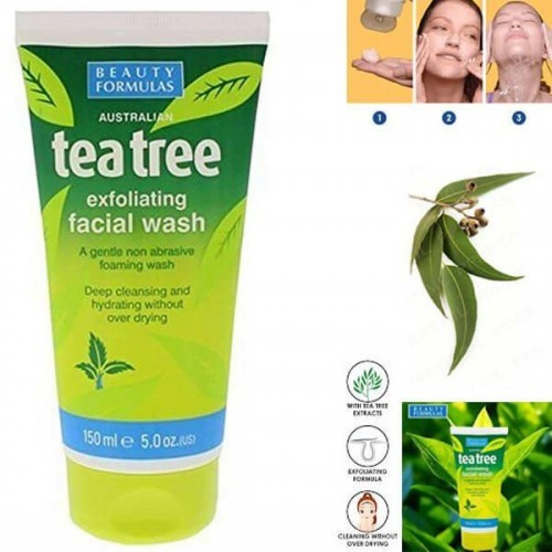 Tea Tree Exfoliating Facial Wash 150ml