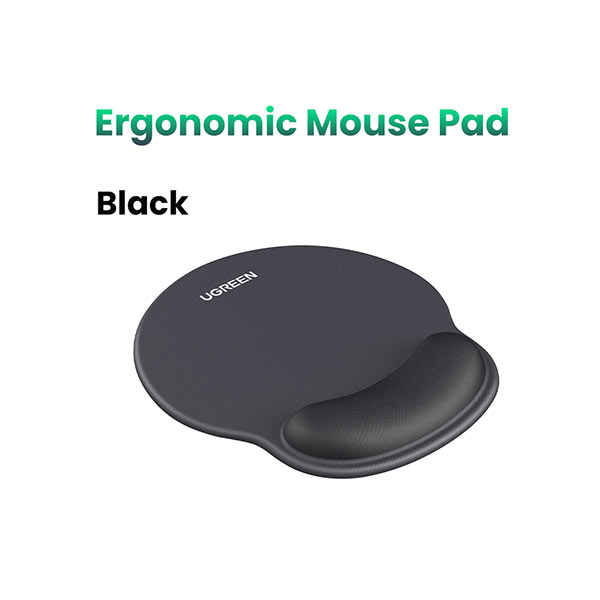 UGREEN LP668 Ergonomic Mouse Pad – Black