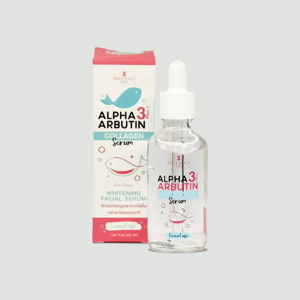 Precious Skin Alpha Arbutin Collagen Serum 50ml | Thailand