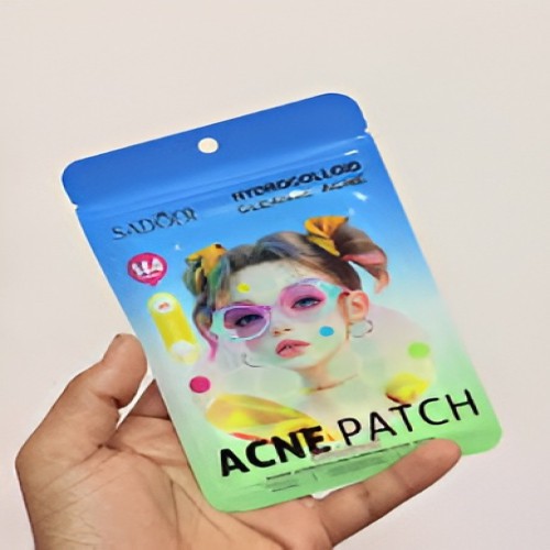 SADOER Hydrocolloid Colored Acne/Pimple Patches for Day & Night