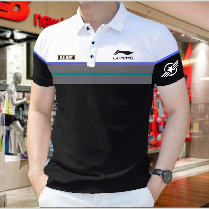 Cotton Polo Shirt For Men's-(7)