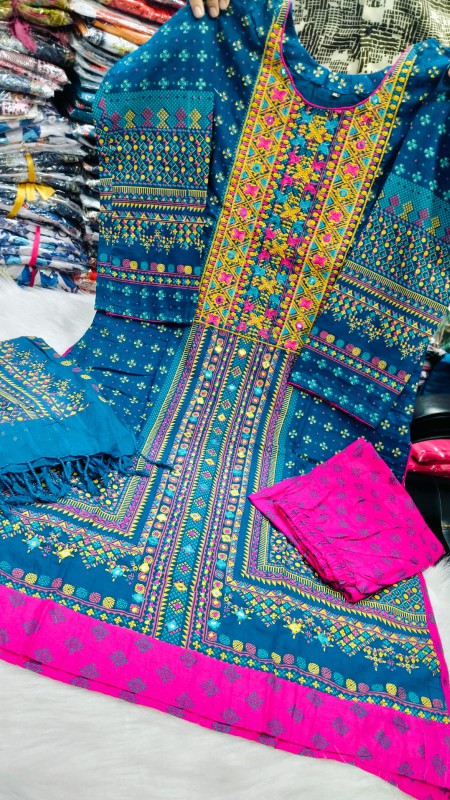 Aarong Batik Heritage Three Piece