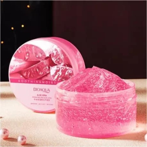 BIOAQUA Pink Aloe Vera Soothing Moisture Hydrating Pink Aloe Vera Gel 300g