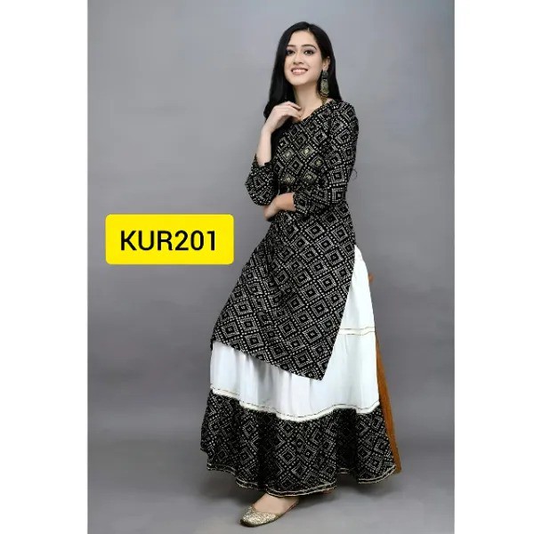 Semi readymade 2 pieces