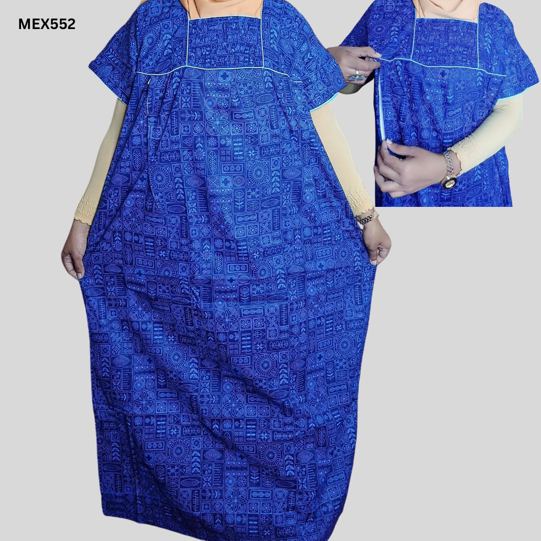 100% Cotton Nursing Maxi For Women