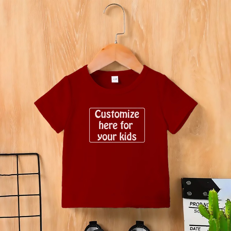 Customize for your Kids (Cotton) T-Shirt -(9)