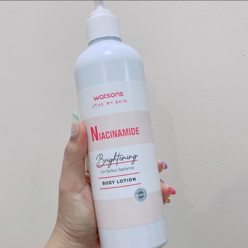 Watsons Love My Skin Niacinamide Brightening Body Lotion 490ml