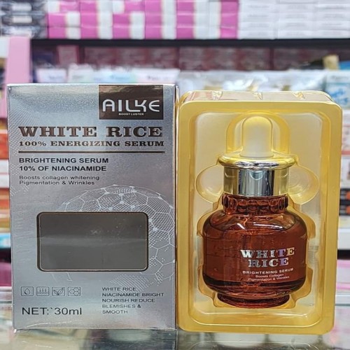 AILKE White Rice 100% Brightening Niachinamide Serum