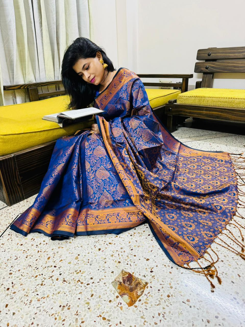 Silk Cotton Saree For Women (3)