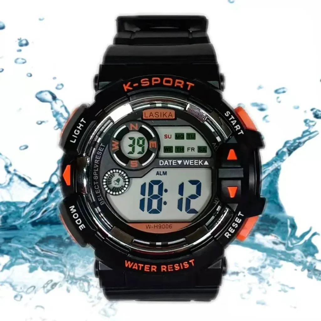LASIKA W-H9006 Water Resistance/ Waterproof Silicon Digital Watch for Men (4)