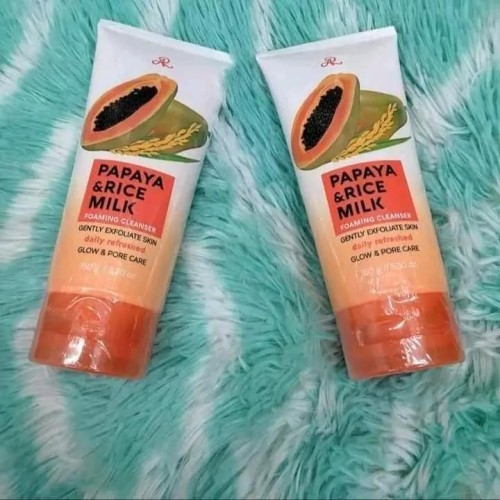 PAPAYA & RICE MILK foaming Cleanser 150g