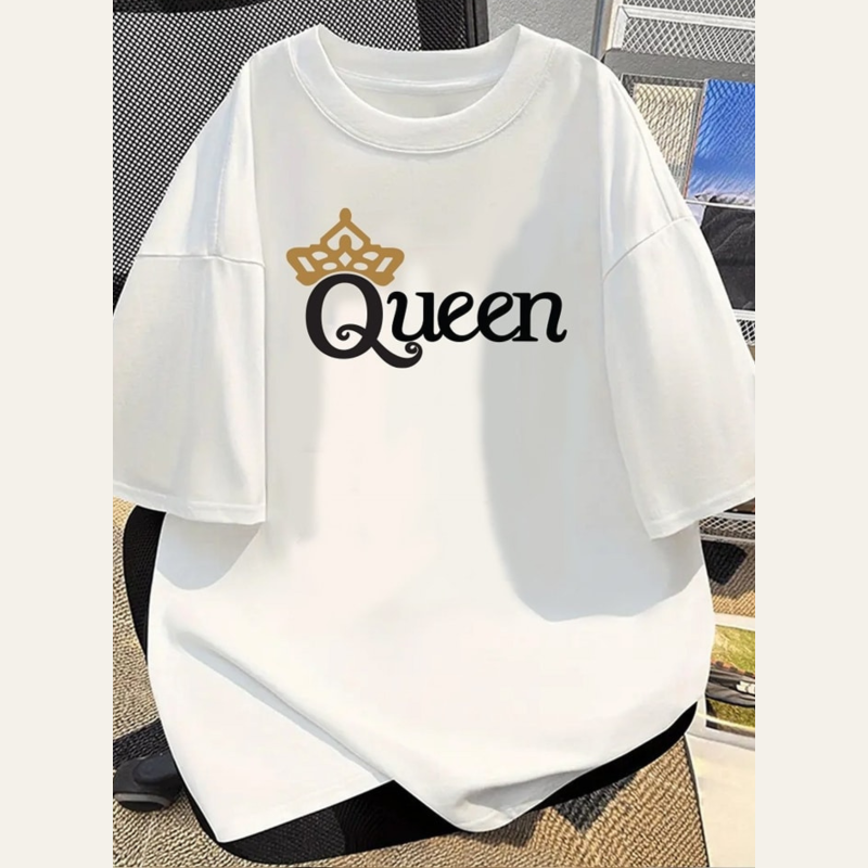 Lovely Drop shoulder T shirt for Women (12)
