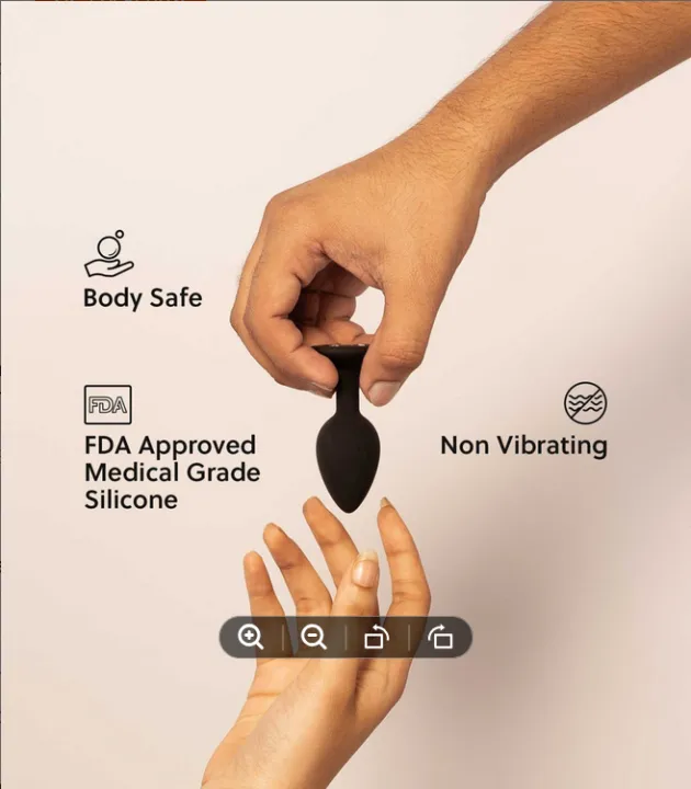 Sangya Omega 1ps Plug: Superior Medical Grade Silicone B Plug for intense Pleasure girls & whomens