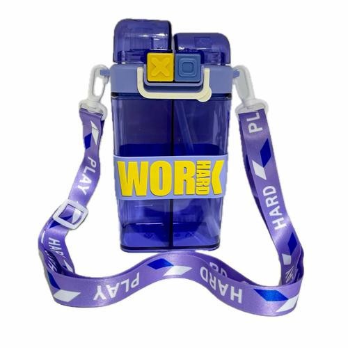 Work Hard Water Bottle-Dark Blue 550ML  price in Bangladesh