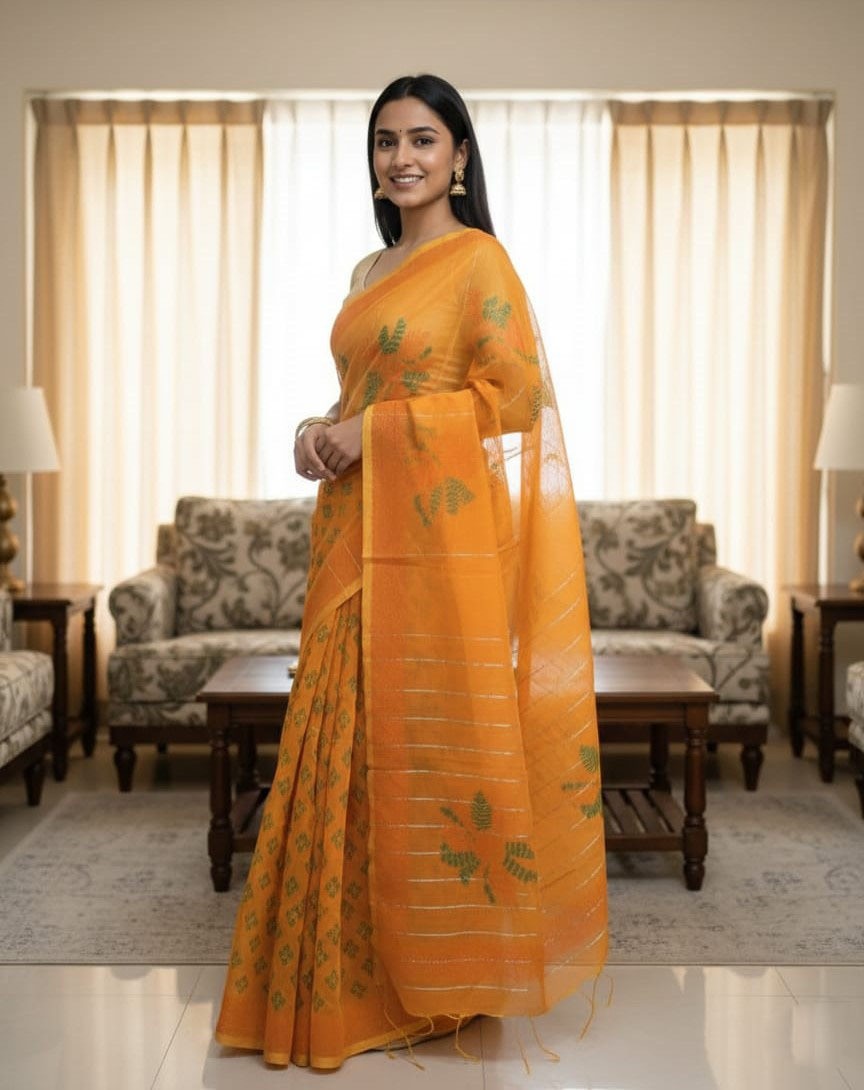 Half Silk Exclusive Saree