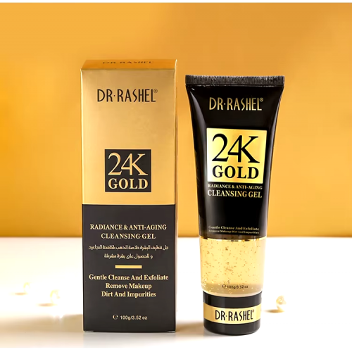 Dr. Rashel 24K Gold Radiance & Anti-Aging Cleansing Gel 100gm