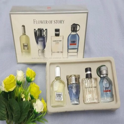 Flower of Story Perfume for Men 4 in 1 Combo price in Bangladesh