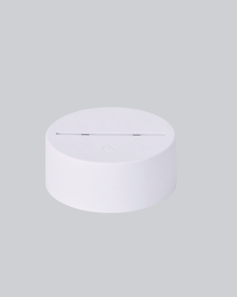 GearUP Acrylic Night Lamp (Only Base)- White