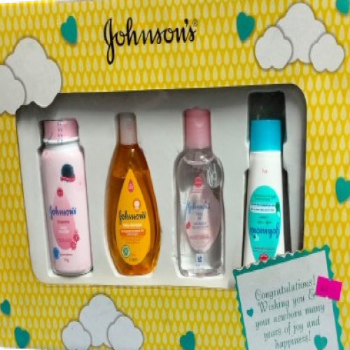 Johnson’s Newborn Baby Care gift set 4 Pcs