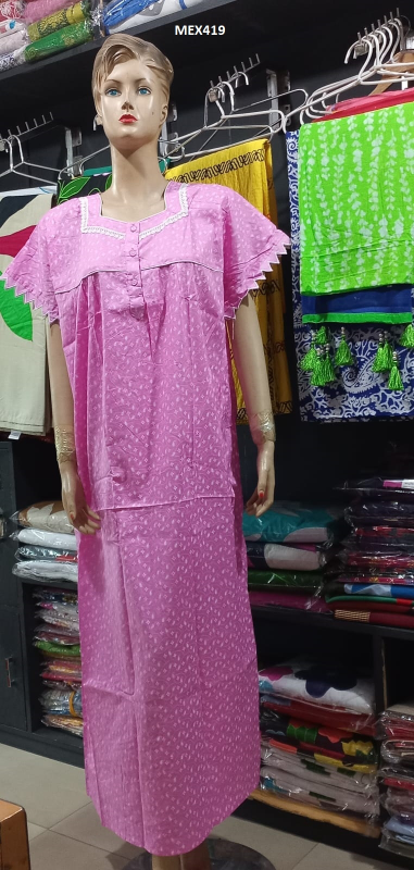 100% Comfortable Cotton Print Maxi