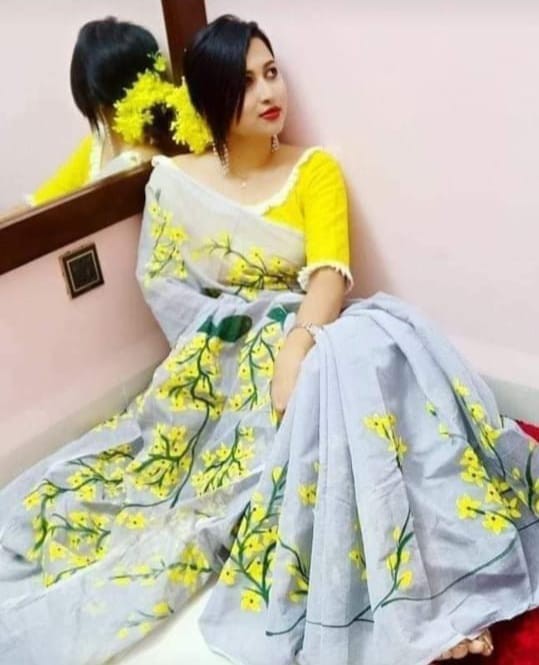 Exclusive half-silk sarees