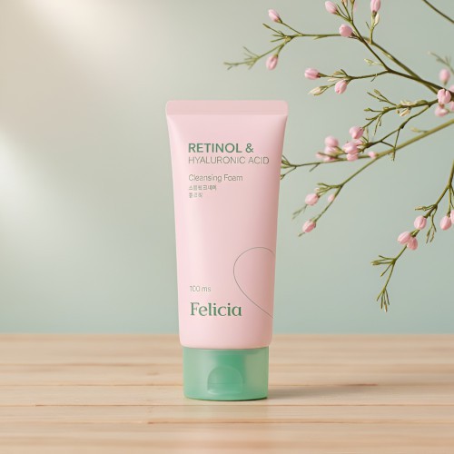 Retinol & Hyaluronic Acid Cleansing Foam 100ml