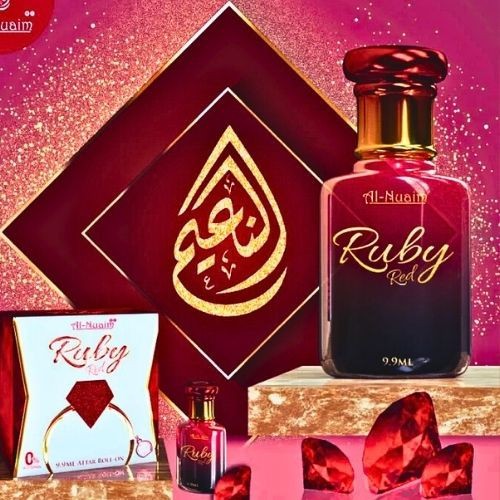 Ruby Red by Al Nuaim Attar Roll On Non Alcoholic Long Lasting Perfume (Premium Series) 9.9ML price in BD