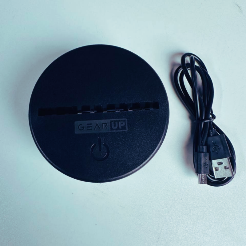 GearUP Acrylic Multicolor Night Lamp (VALORANT) – BLACK